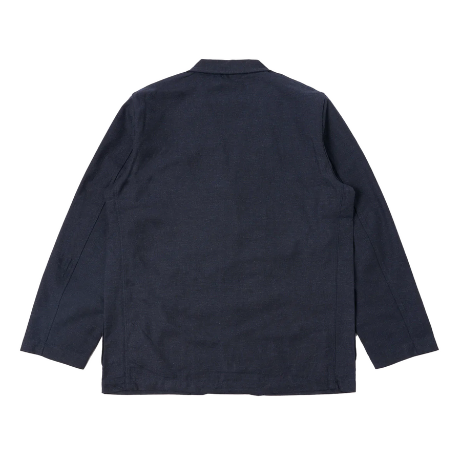 Universal Works Three Button Jacket Navy