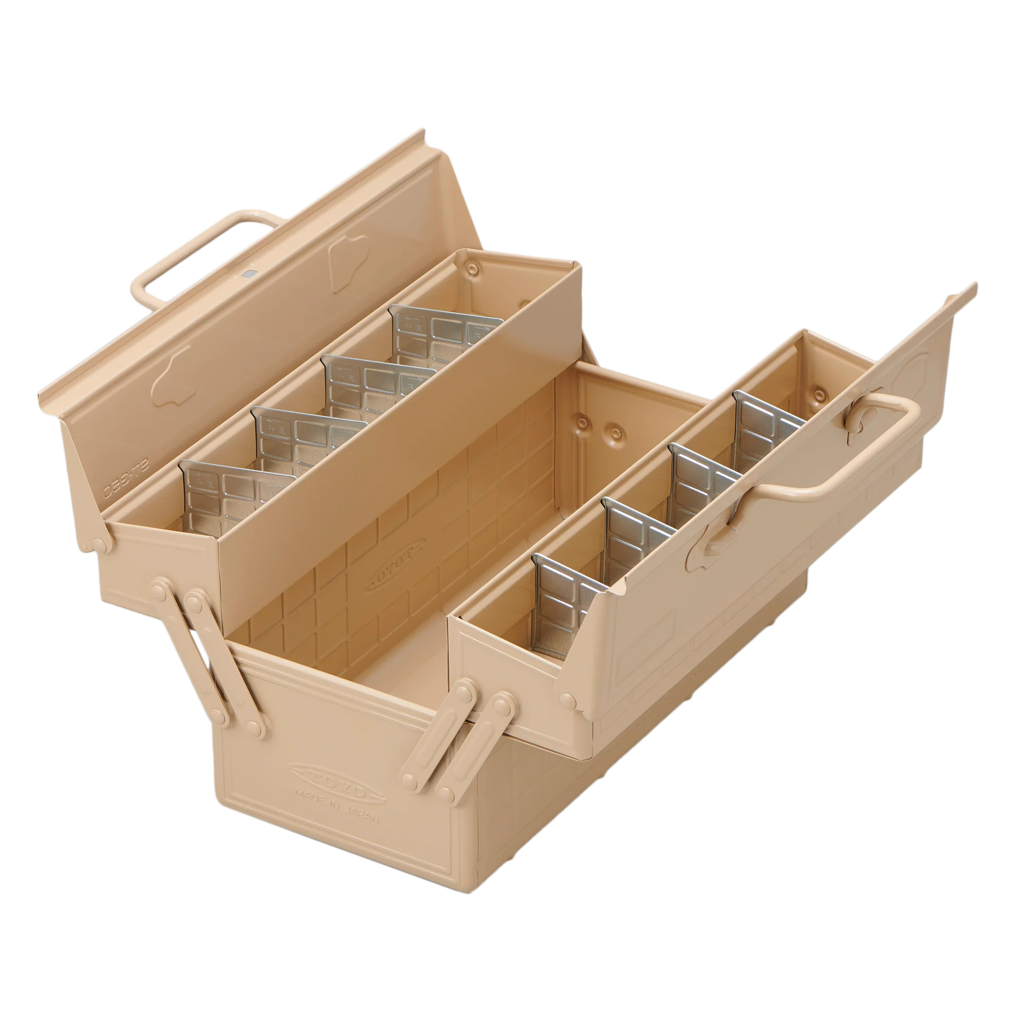 Toyo Steel Two-Stage Toolbox ST-350 35cm Beige