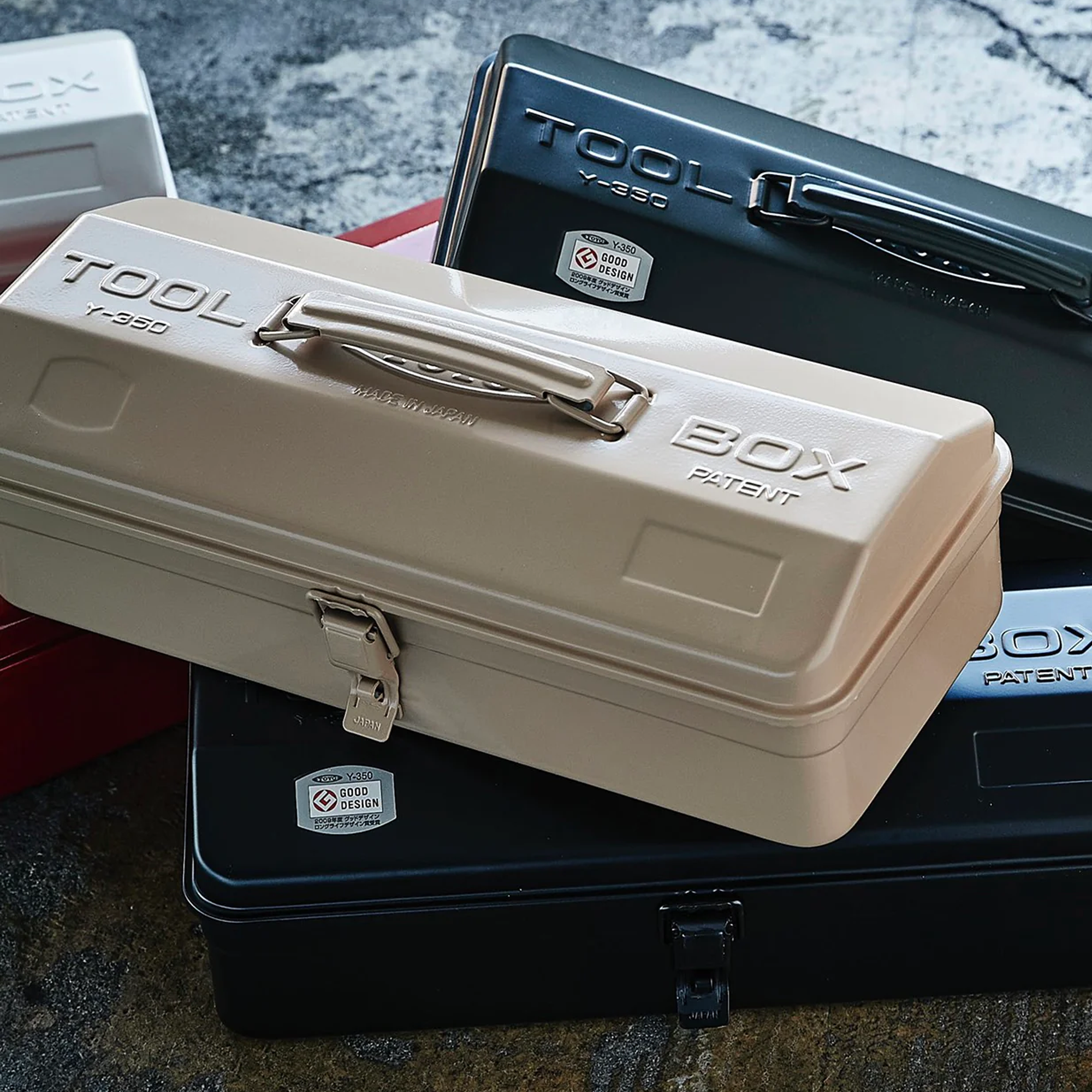 Toyo Steel Camber-Top Toolbox Y-350 BG Beige