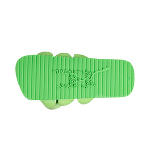 Yume Yume Tyre Slide Bright Green Vegan Leather