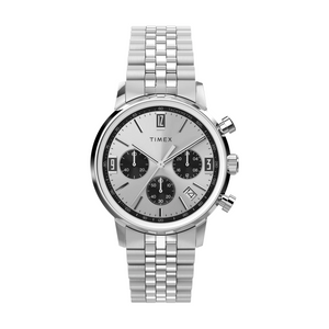 Timex Marlin Chronograph Tachymeter 40mm Stainless Steel Bracelet Watch TW2W10400