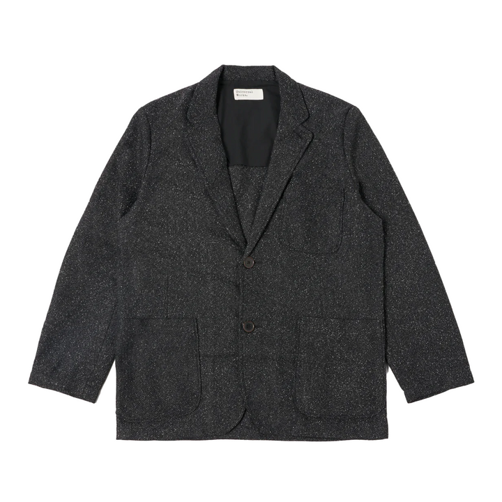 Universal Works Two Button Jacket Black