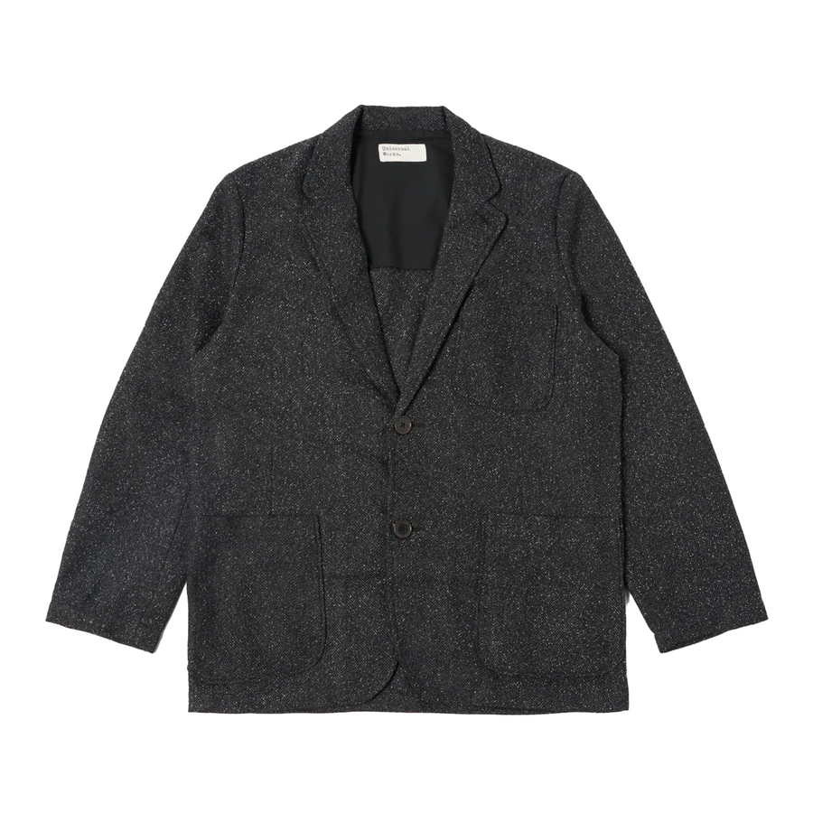 Universal Works Two Button Jacket Black