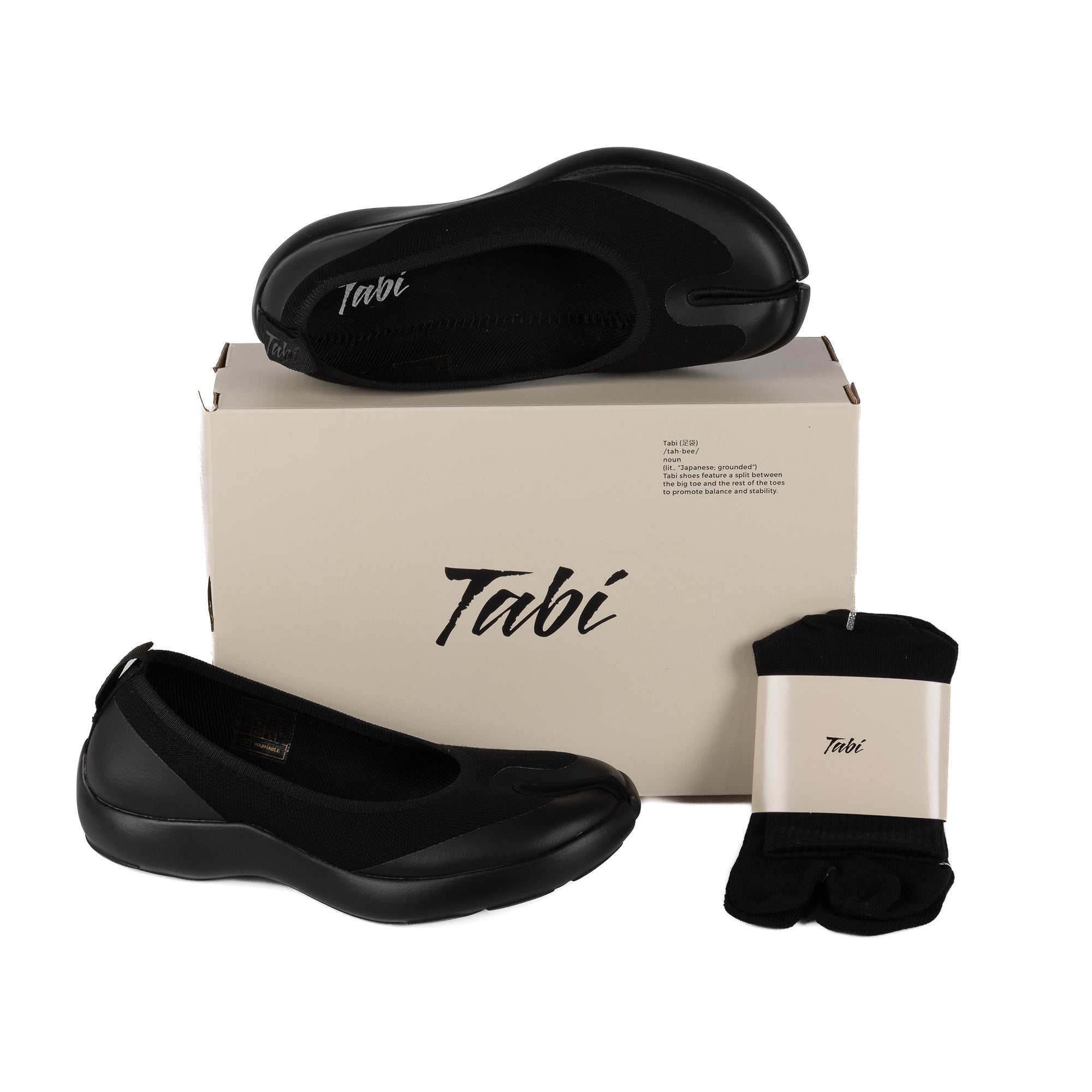 Tabi Ballerina Black