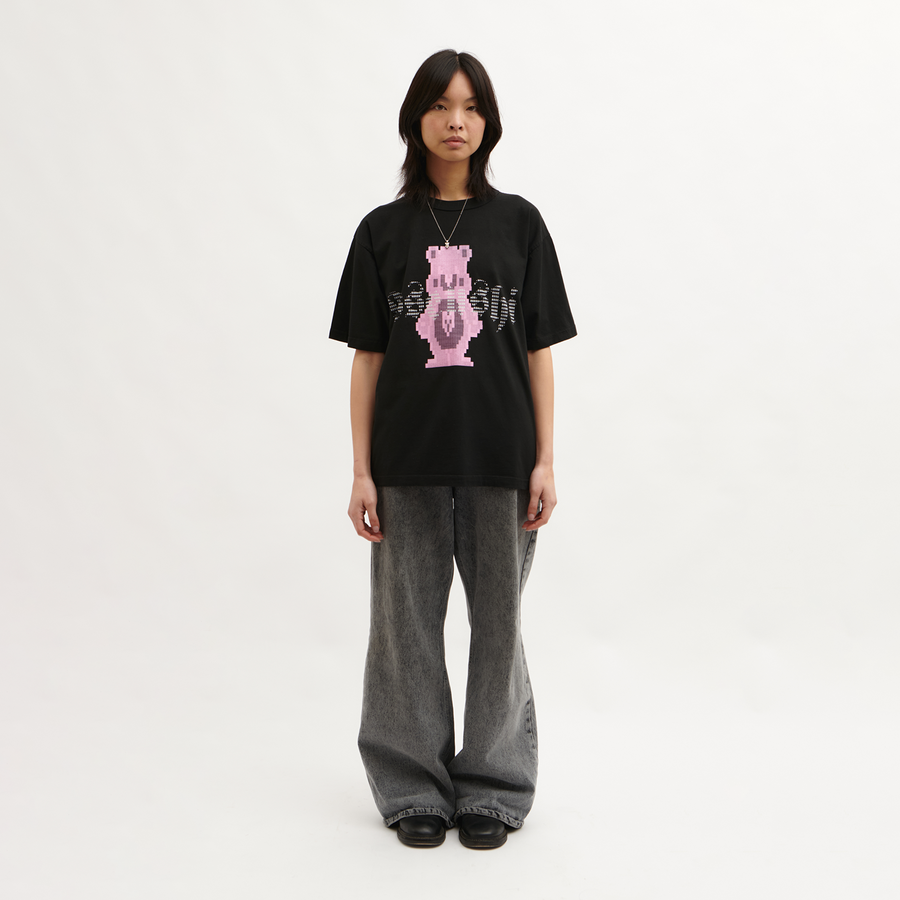 Pseushi Teddy Tee Black