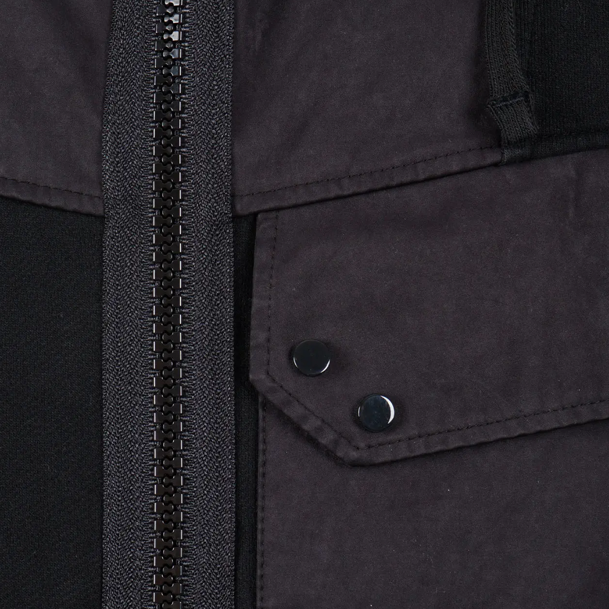 Ten c Felpa Aperta Cappuccio 999