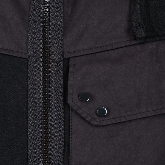 Ten c Felpa Aperta Cappuccio 999