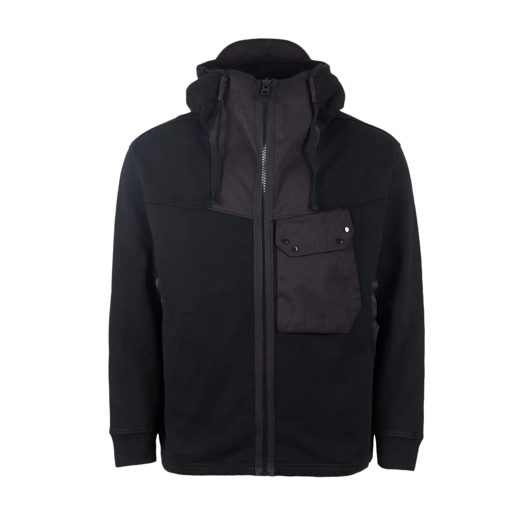 Ten c Felpa Aperta Cappuccio 999