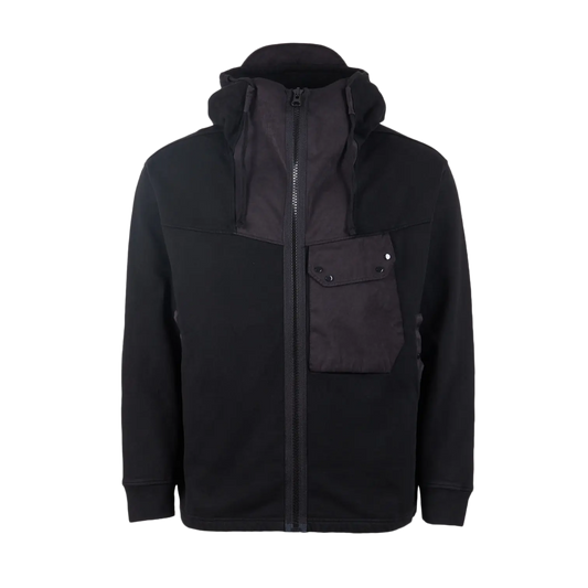 Ten c Felpa Aperta Cappuccio 999