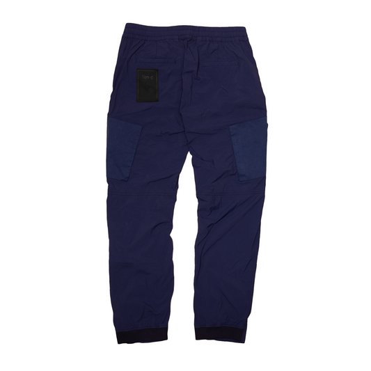 Ten c Pantalone Cargo Tasconato Blu Notte