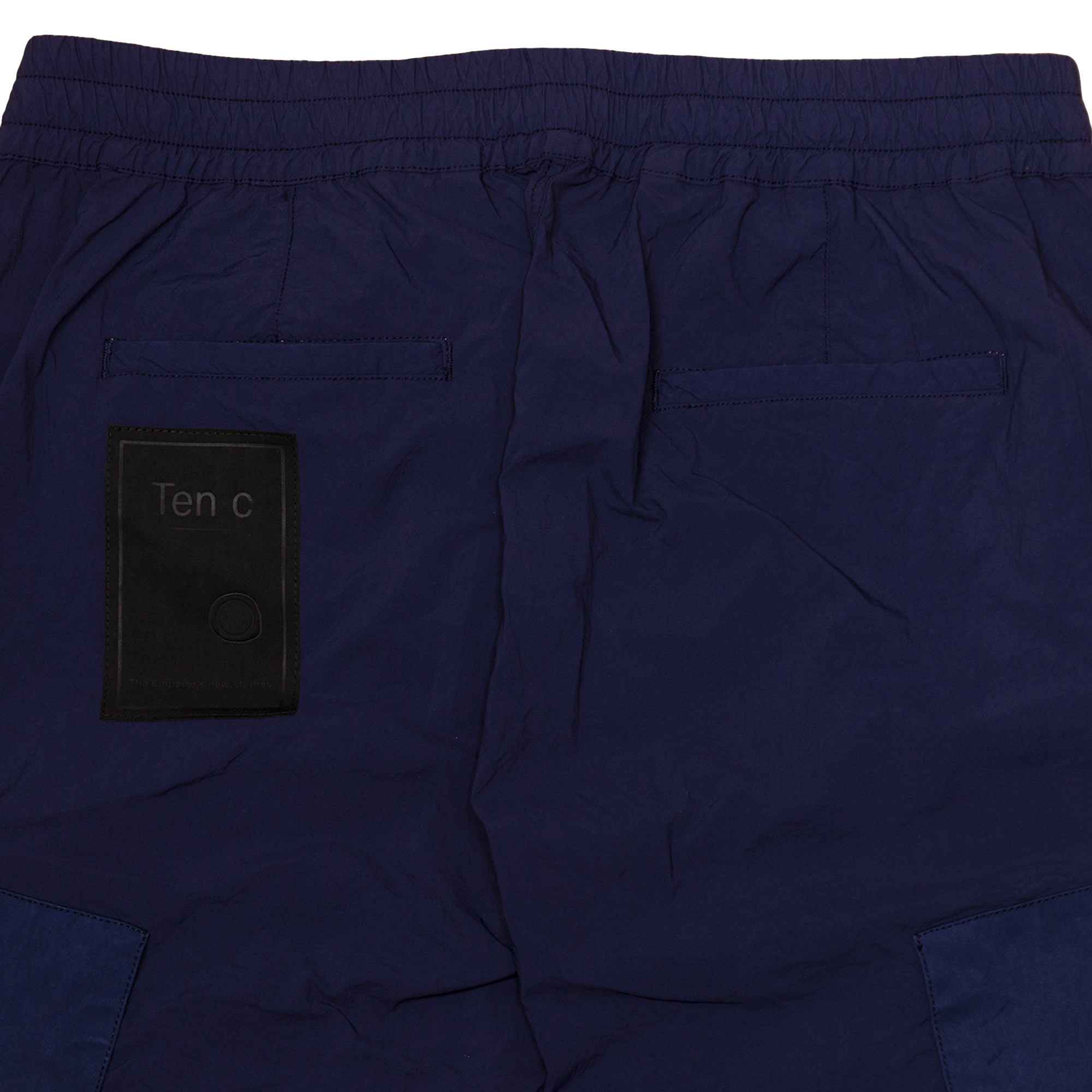Ten c Pantalone Cargo Tasconato Blu Notte
