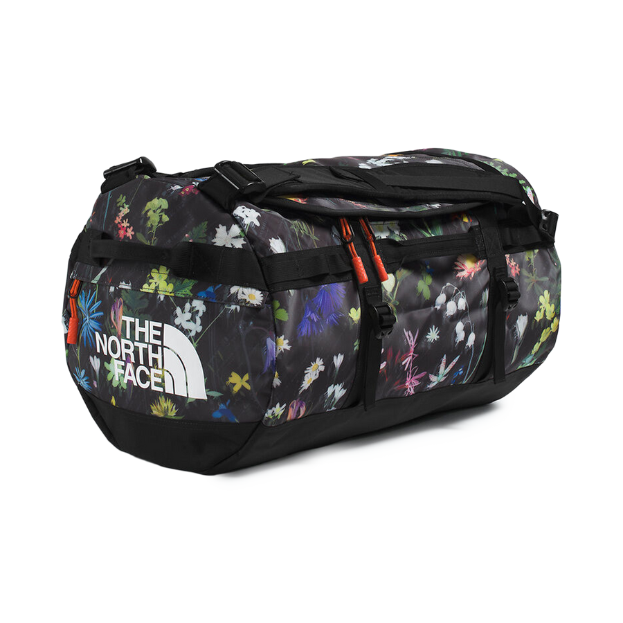 The North Face Base Camp Duffel Tnf Black Alpine Floral Print