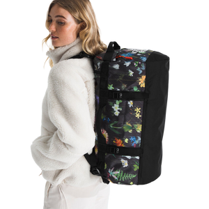 The North Face Base Camp Duffel Tnf Black Alpine Floral Print
