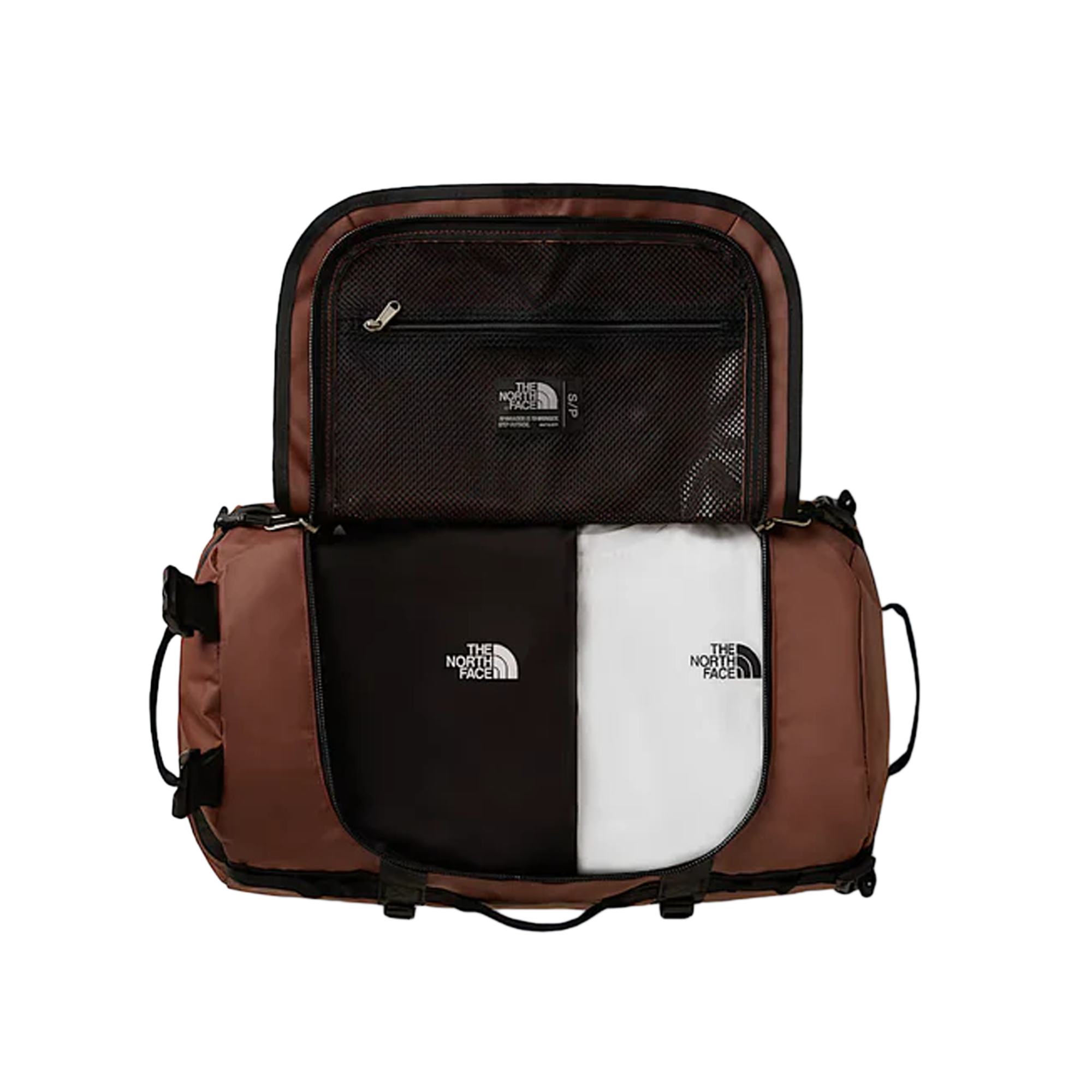 The North Face Basecamp Duffel Small EMBER SOIL/TNF BLACK NF0A52STJX7