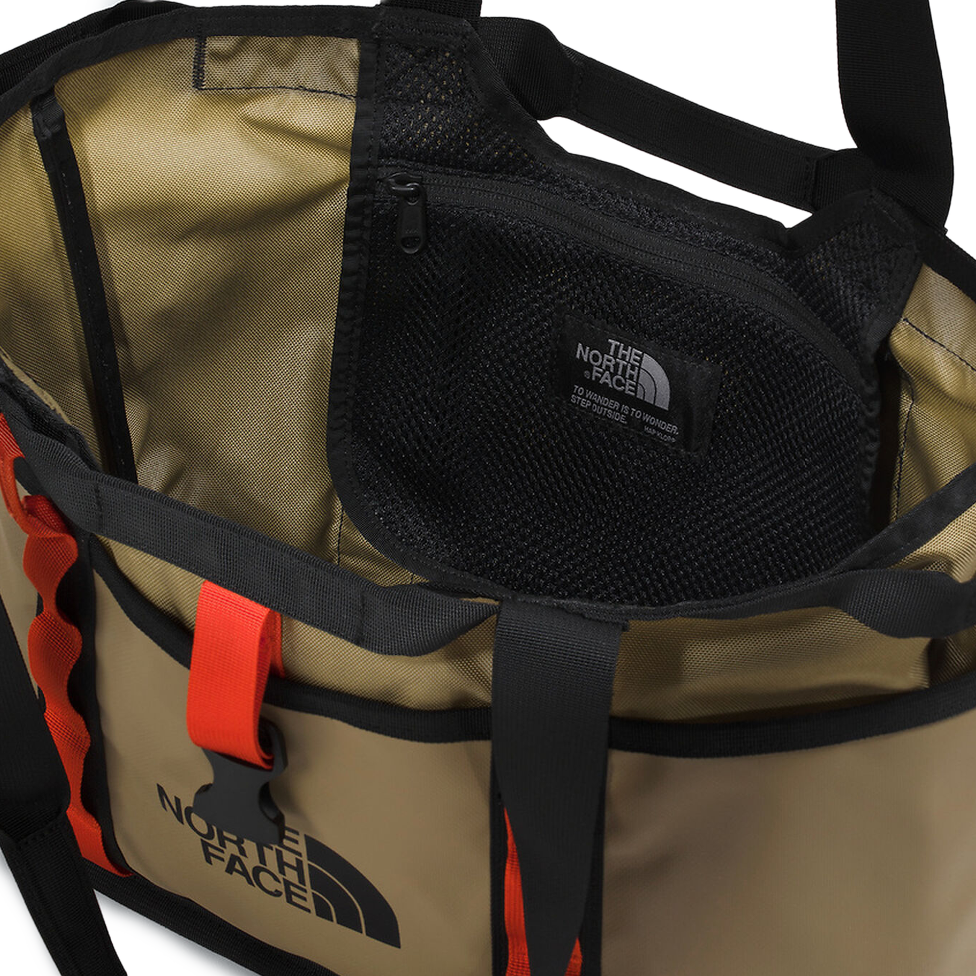 The North Face Basecamp Utility Tote CEDAR/TNF BLACK/LAVA RED NF0A8GJ7MY1