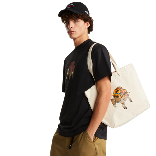The North Face Cotton Tote SMTGOLD/DONKEY TAXI GRAPHIC NF0A3VWQPC3