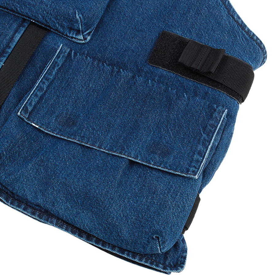 The North Face Denim Modular Vest AP Estate Blue
