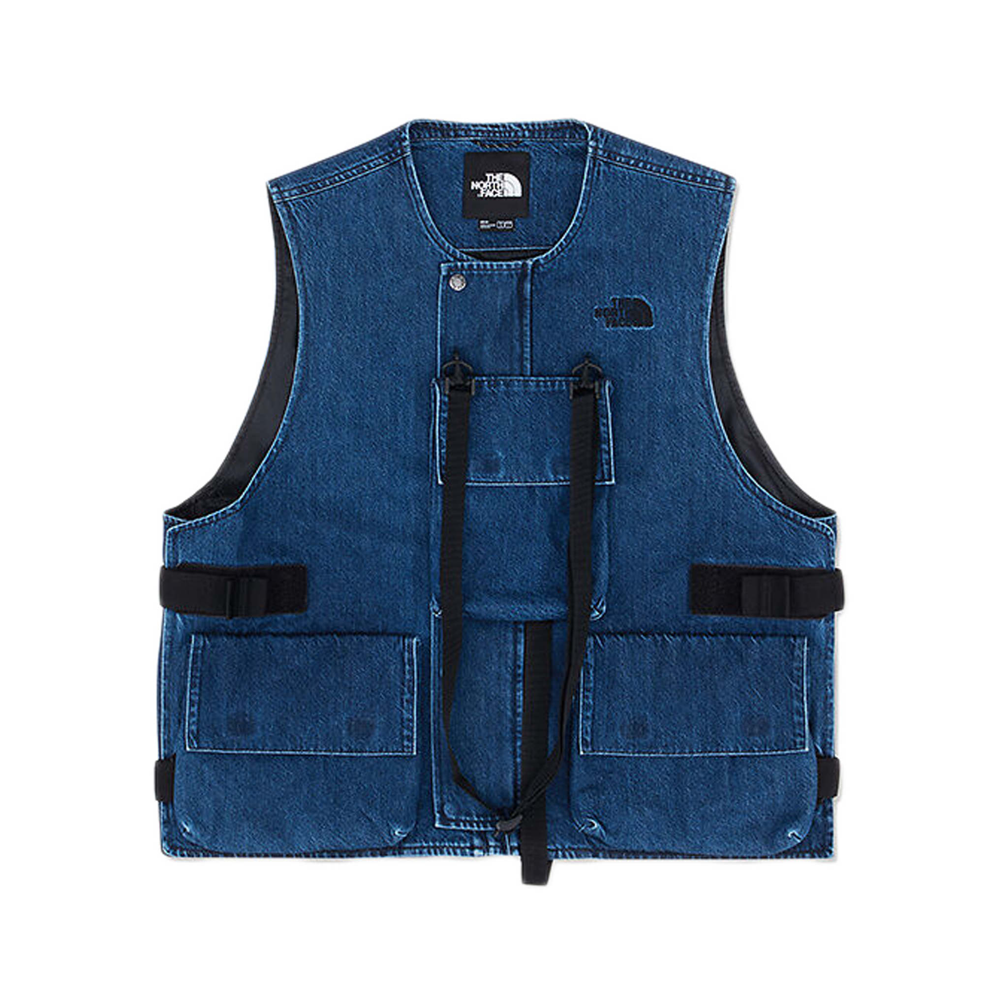 The North Face Denim Modular Vest AP Estate Blue