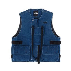 The North Face Denim Modular Vest AP Estate Blue