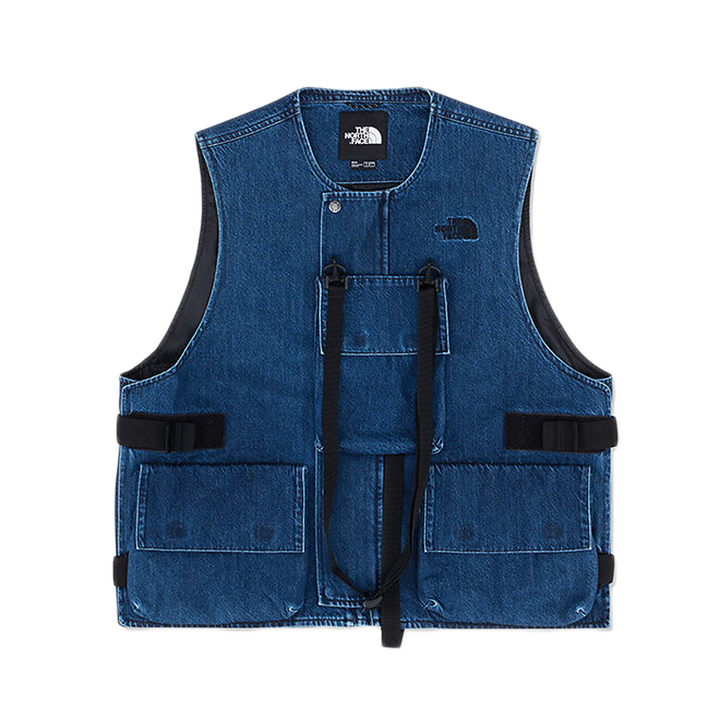 The North Face Denim Modular Vest AP Estate Blue