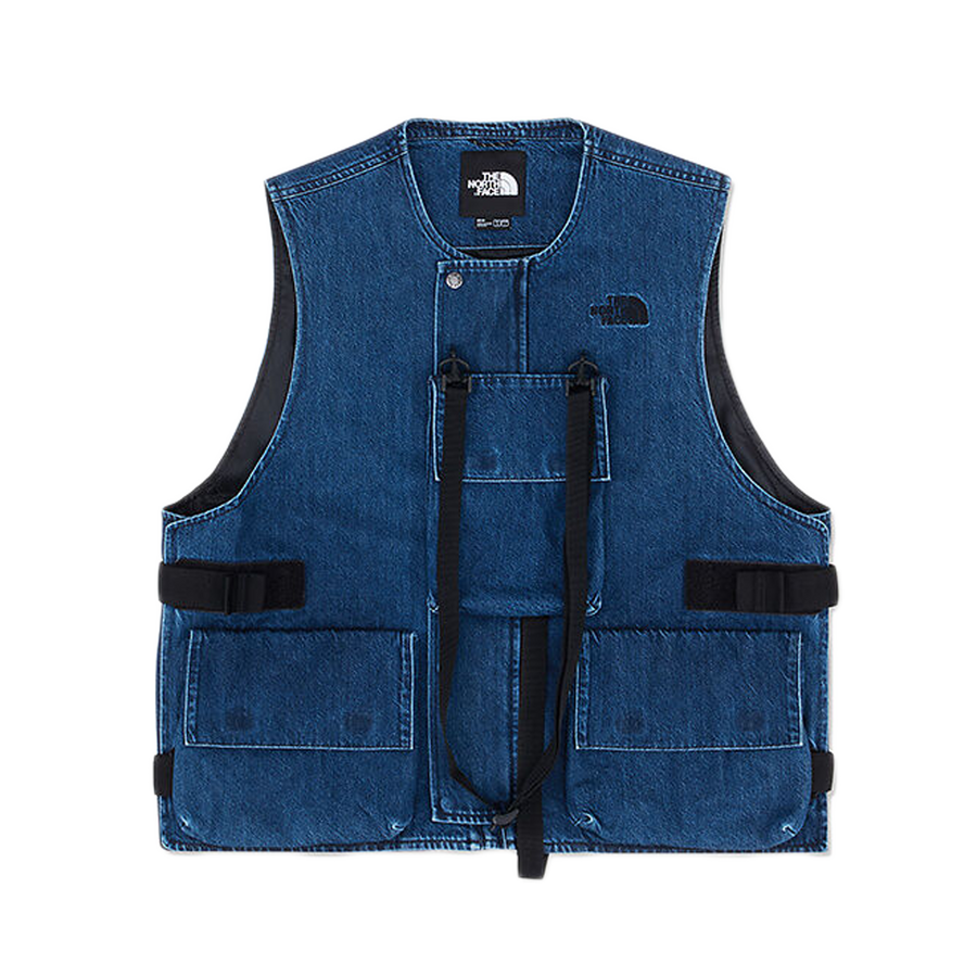 The North Face Denim Modular Vest AP Estate Blue