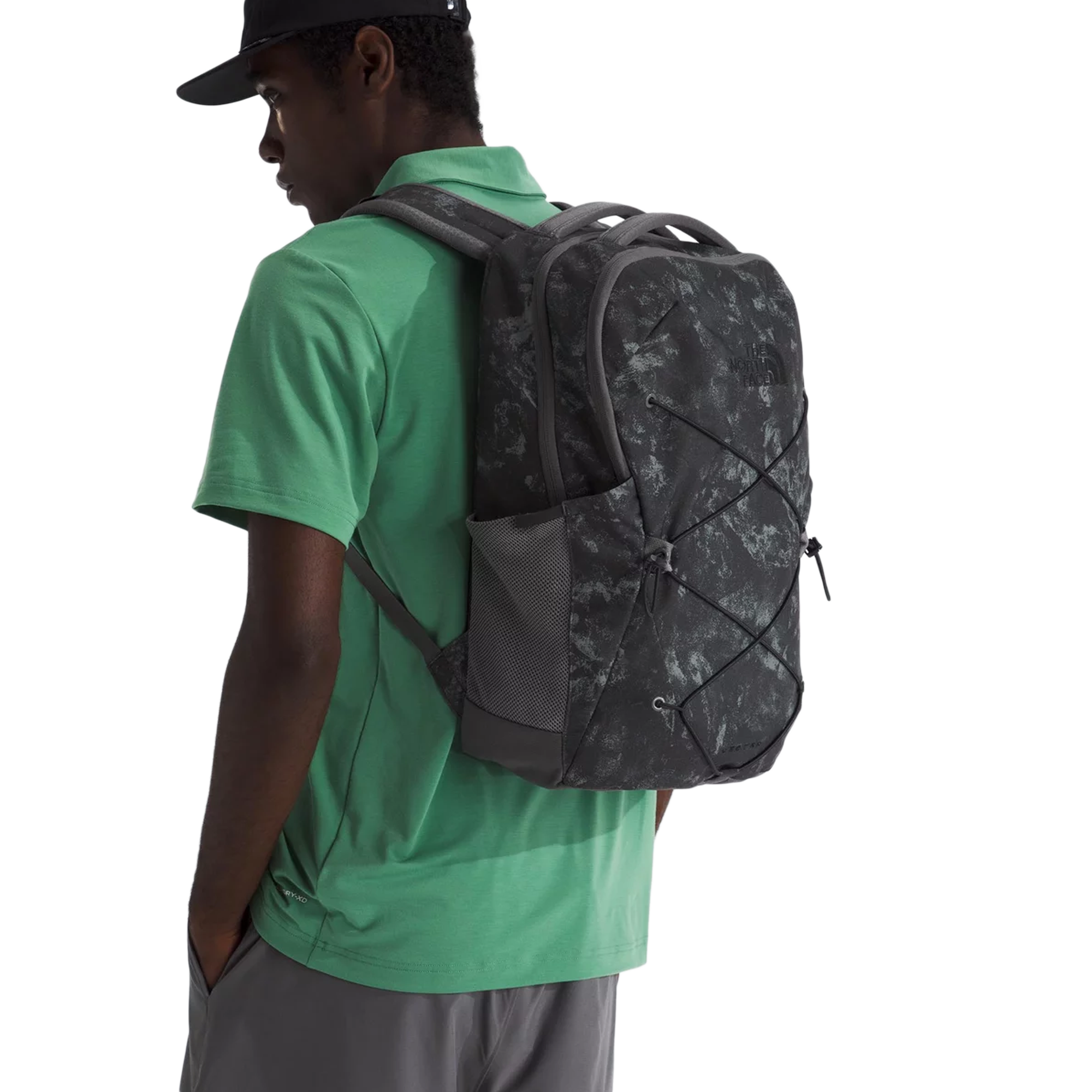 The North Face Jester Backpack TNFBLK CHALK TEXTRE PRT NF0A3VXFMV1