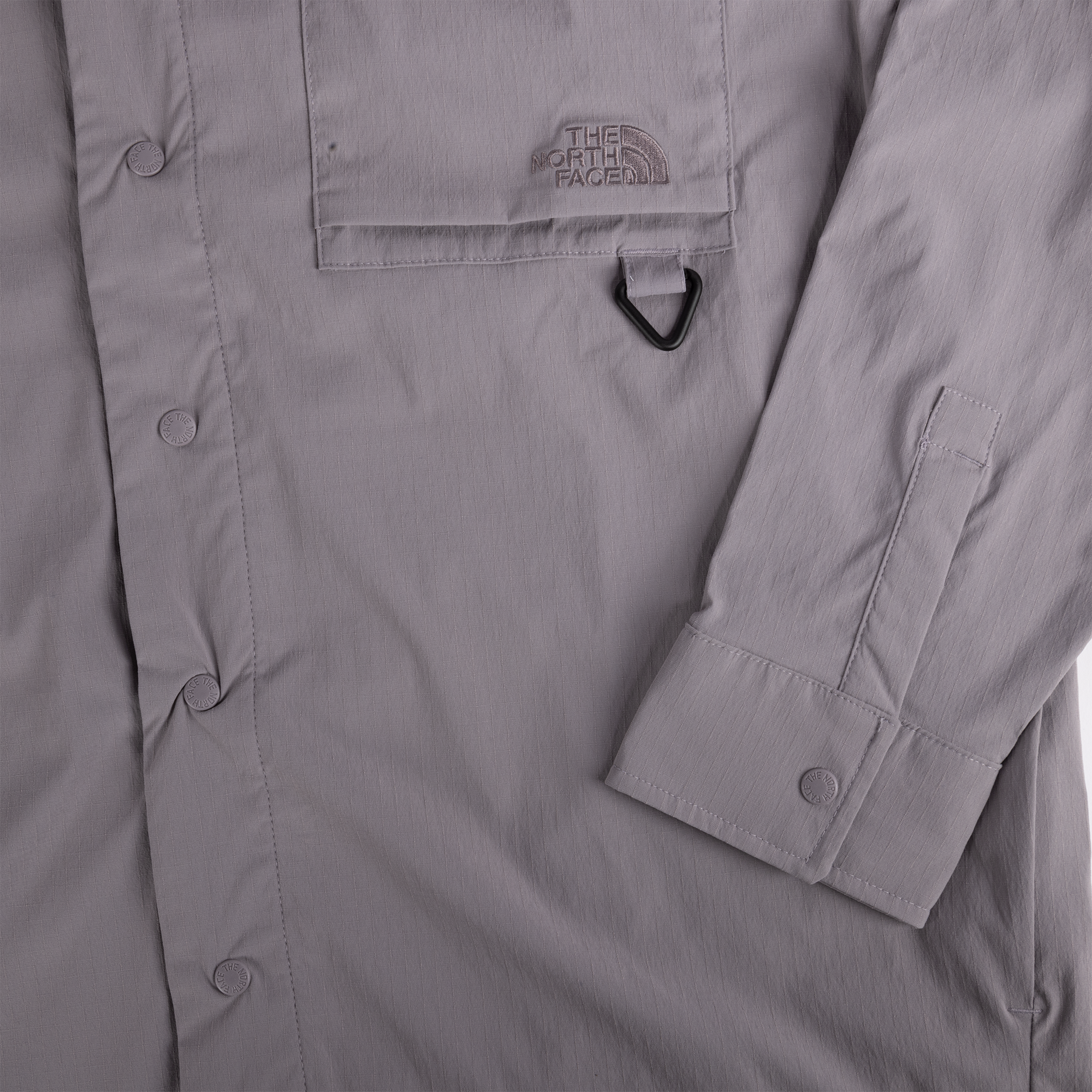 The North Face Men's Utlity Ripstop Shirt Jacket AP T. Grey NF0A8FZPG7O