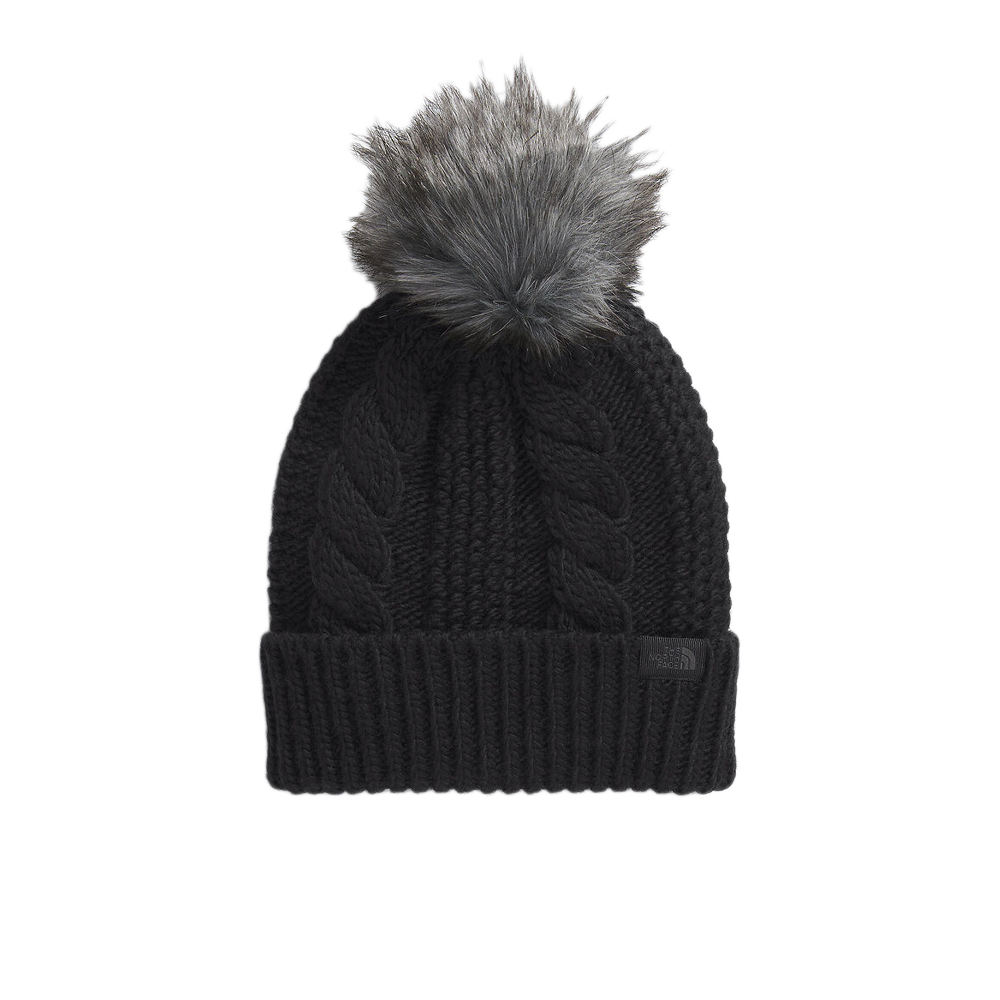 The North Face Oh Mega Fur Pom Beanie Tnf Black