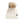 The North Face Oh Mega Fur Pom Beanie White Dune