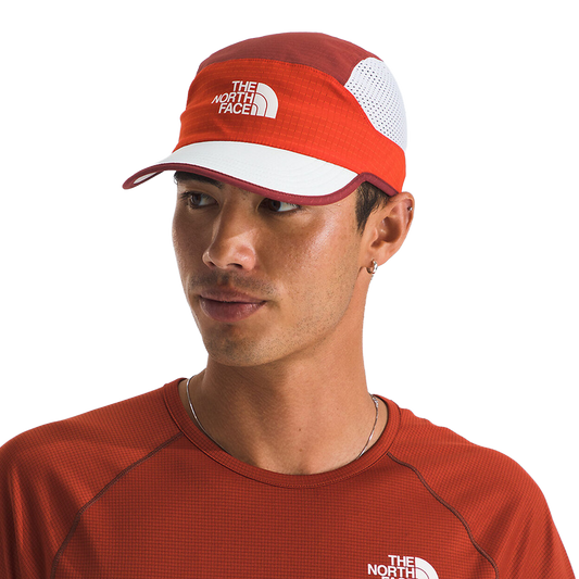 The North Face Summer LIGHTRANGE Run Hat Iron Clay/Lava Red NF0A876JNI5