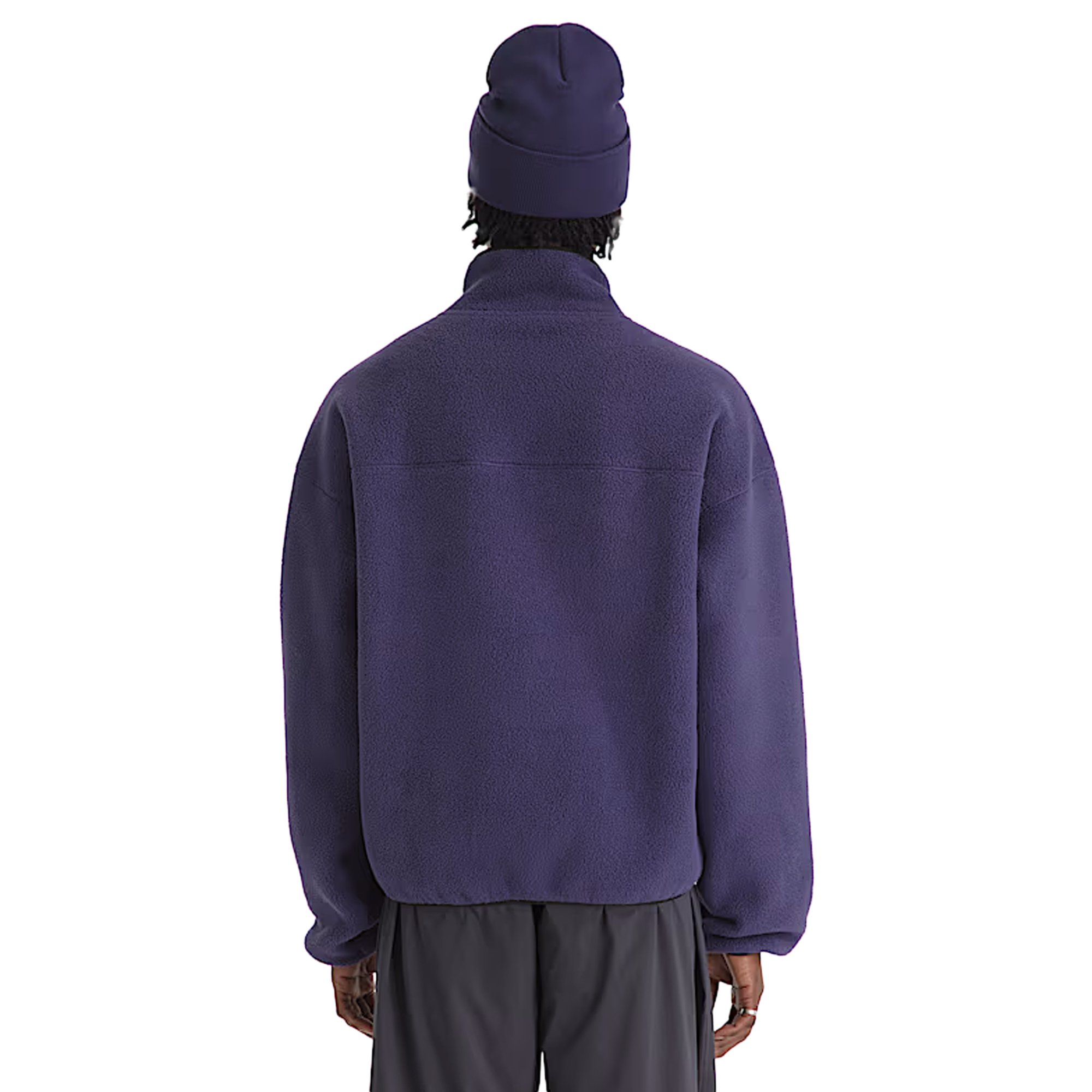 The North Face TNF Red Box Half Zip Fleece Eternal Purple