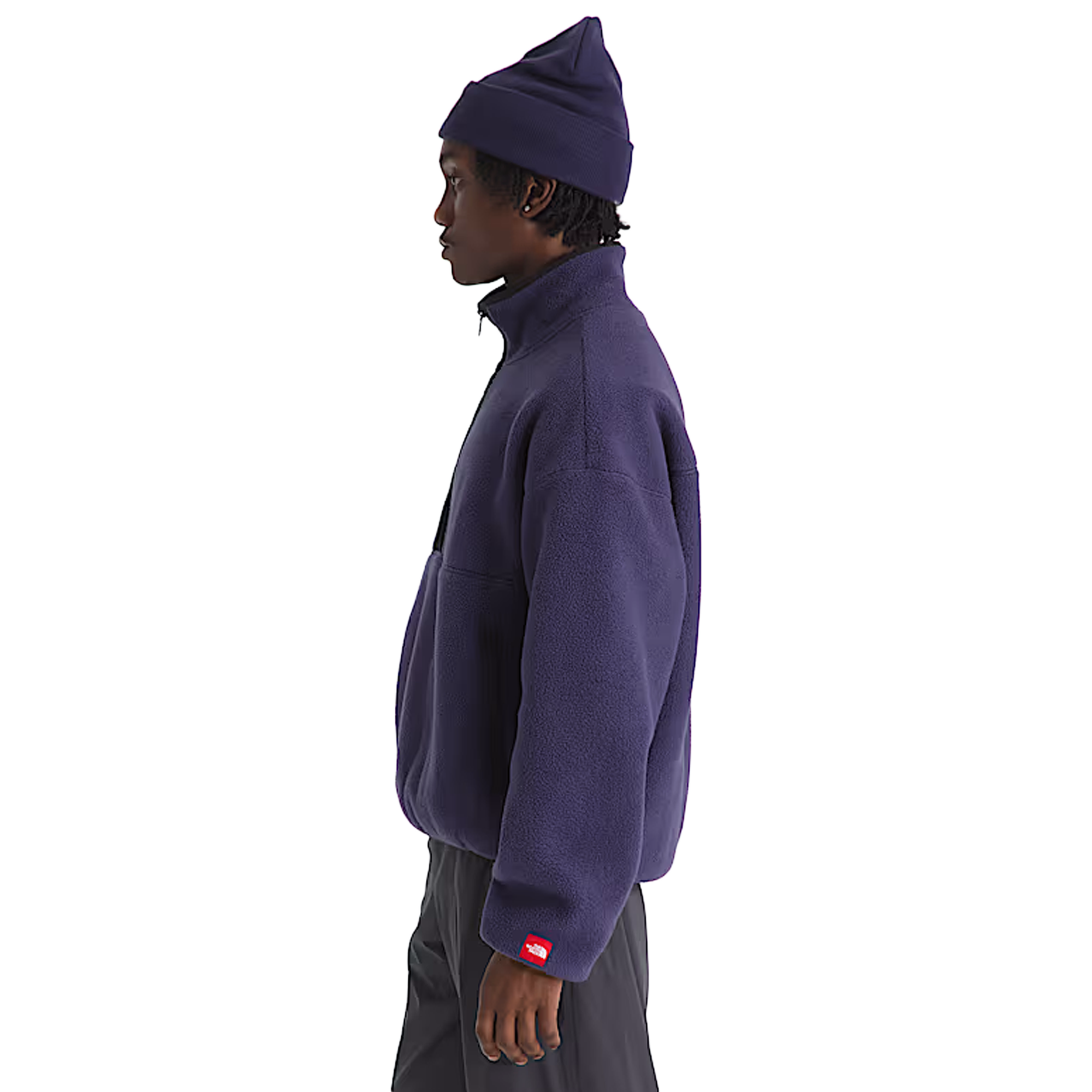 The North Face TNF Red Box Half Zip Fleece Eternal Purple