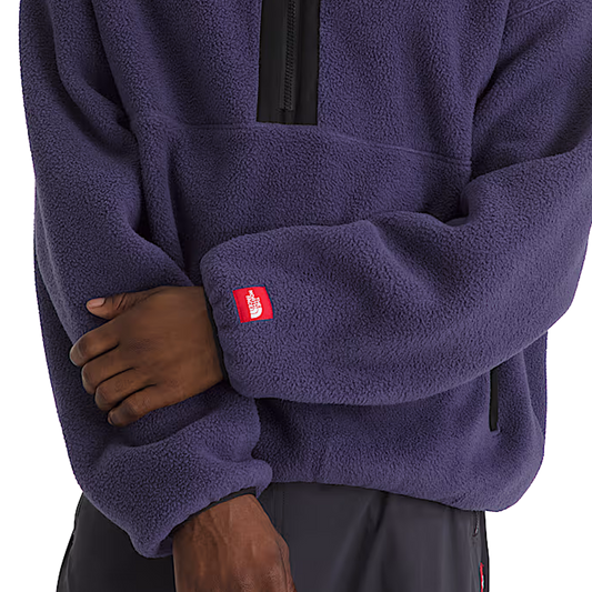 The North Face TNF Red Box Half Zip Fleece Eternal Purple