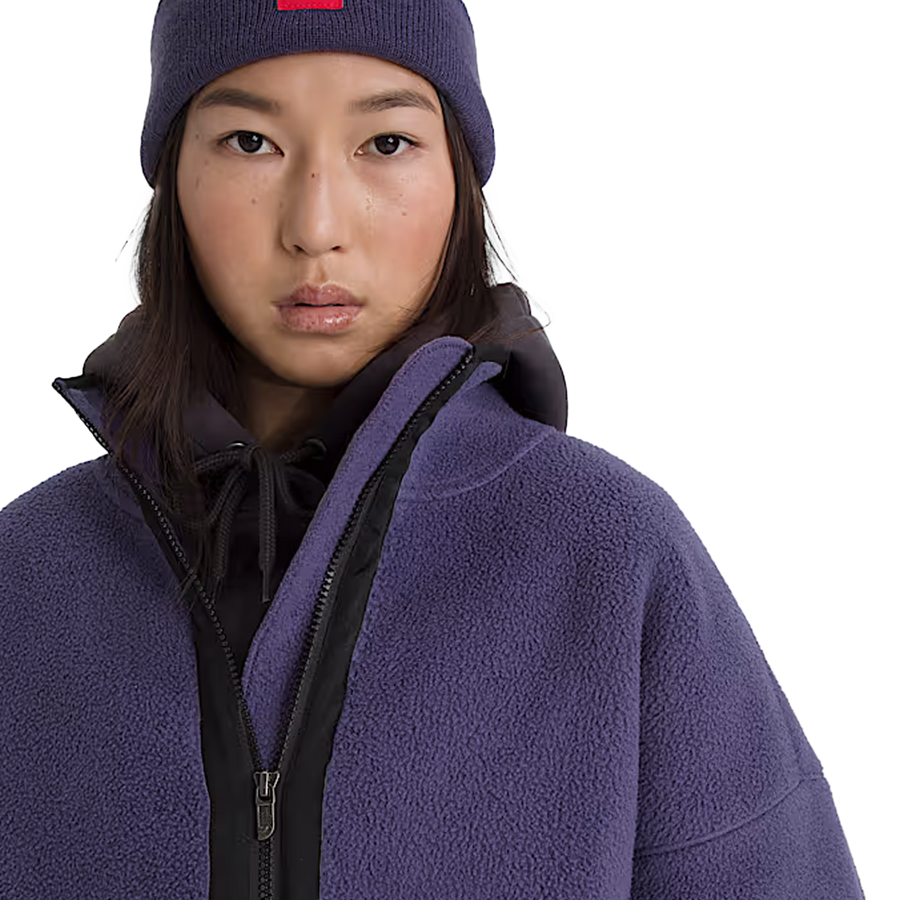 The North Face TNF Red Box Half Zip Fleece Eternal Purple