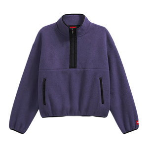 The North Face TNF Red Box Half Zip Fleece Eternal Purple