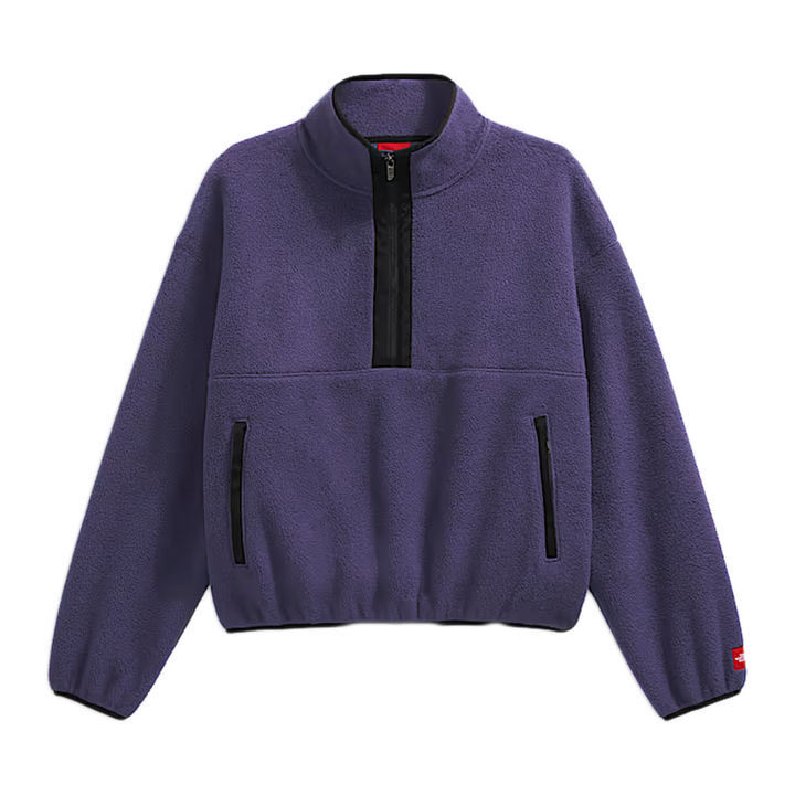 The North Face TNF Red Box Half Zip Fleece Eternal Purple