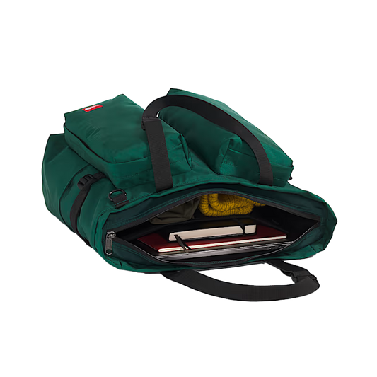 The North Face TNF Red Box Tote Bag Hunter Green