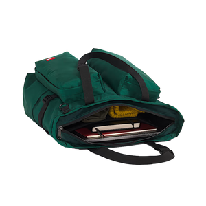 The North Face TNF Red Box Tote Bag Hunter Green
