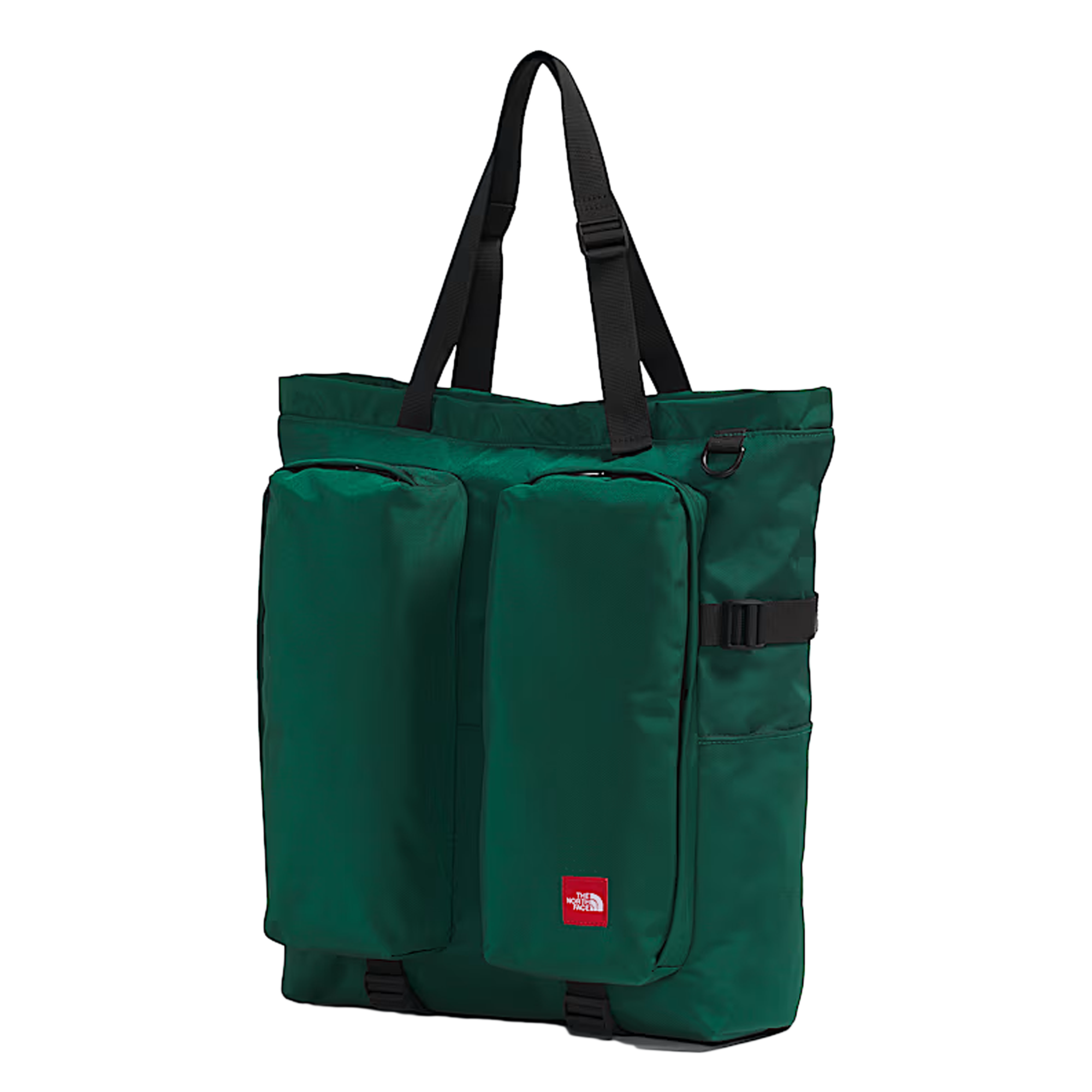 The North Face TNF Red Box Tote Bag Hunter Green