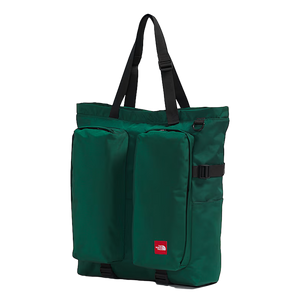 The North Face TNF Red Box Tote Bag Hunter Green
