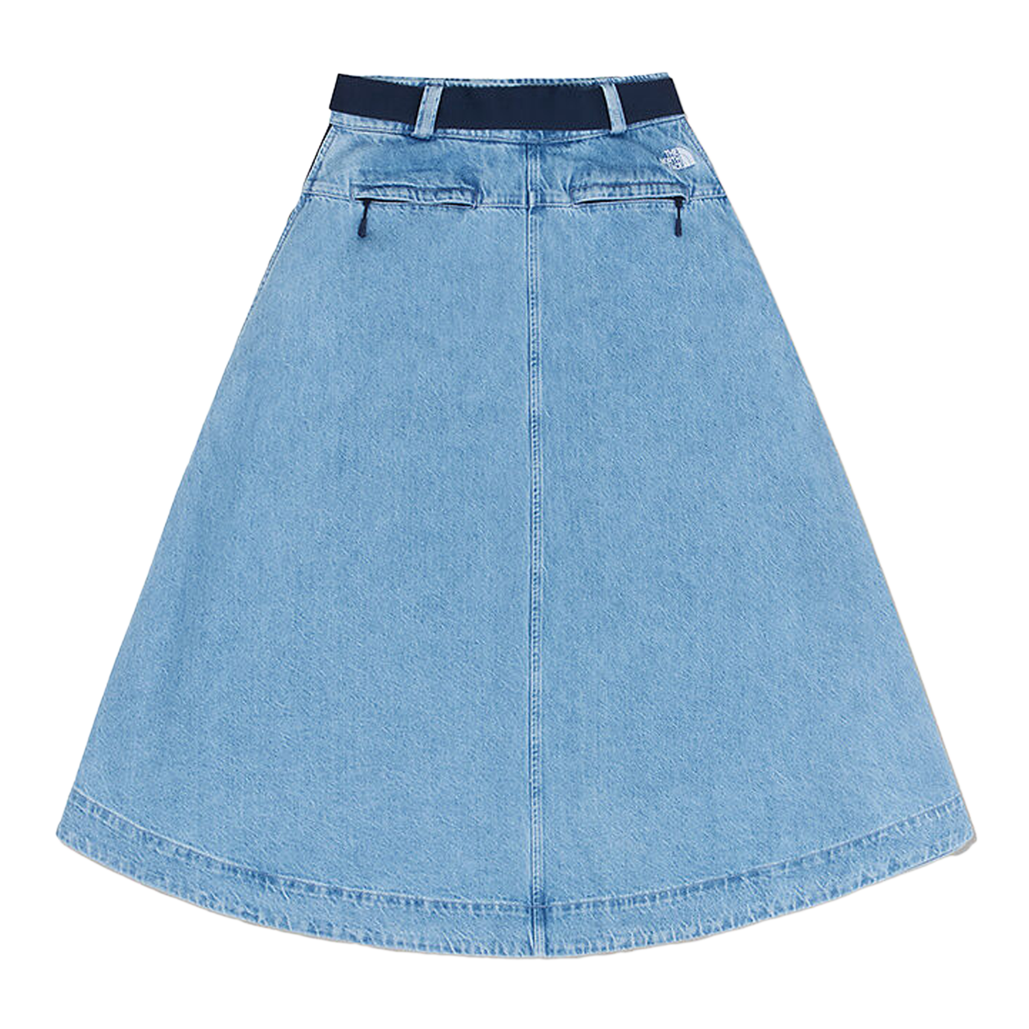 The North Face Women's Flared Denim Maxi Skirt AP Light Indigo Denim Wash