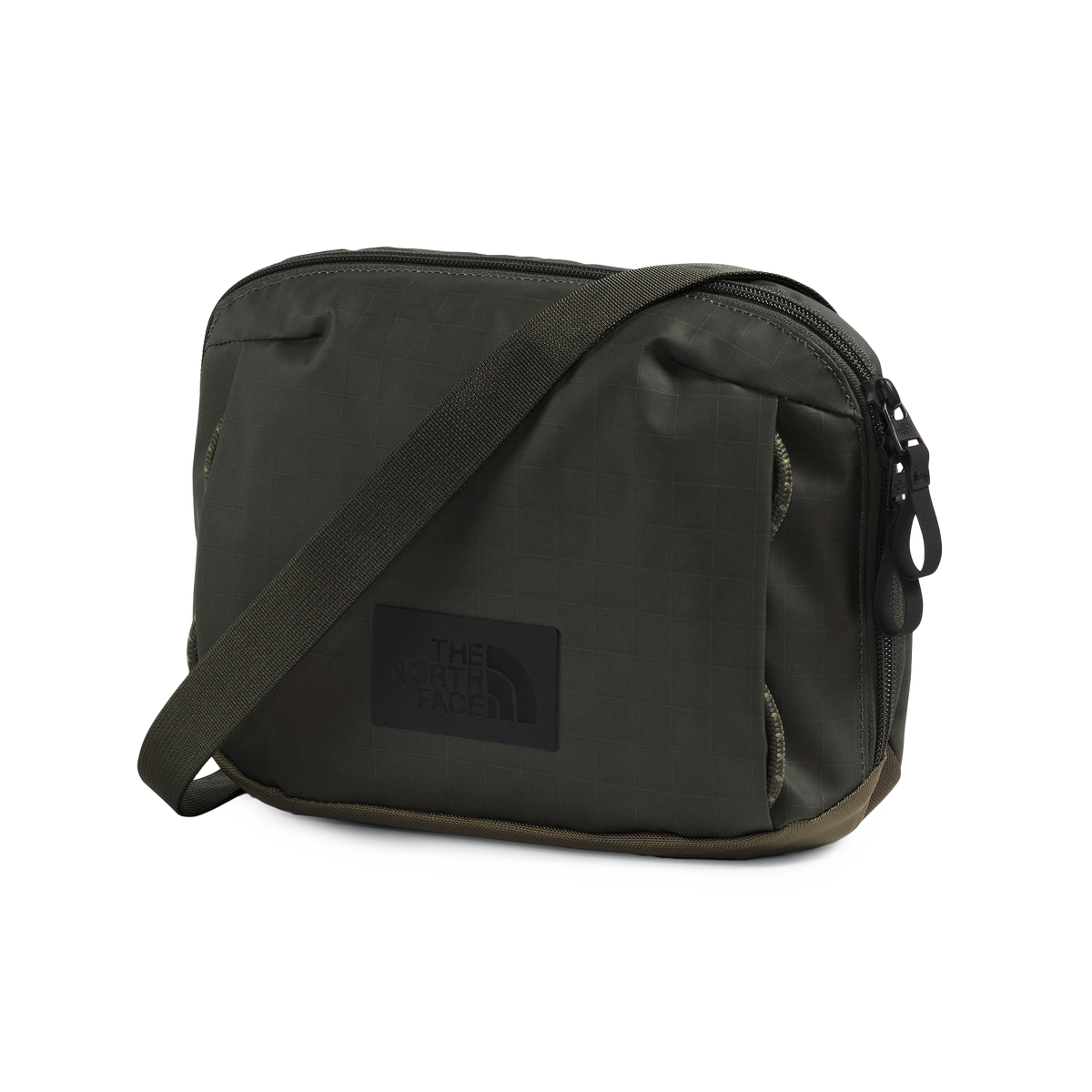 The North Face Basecamp Voyager Pro Crossbody New Taupe Green/TNF Black