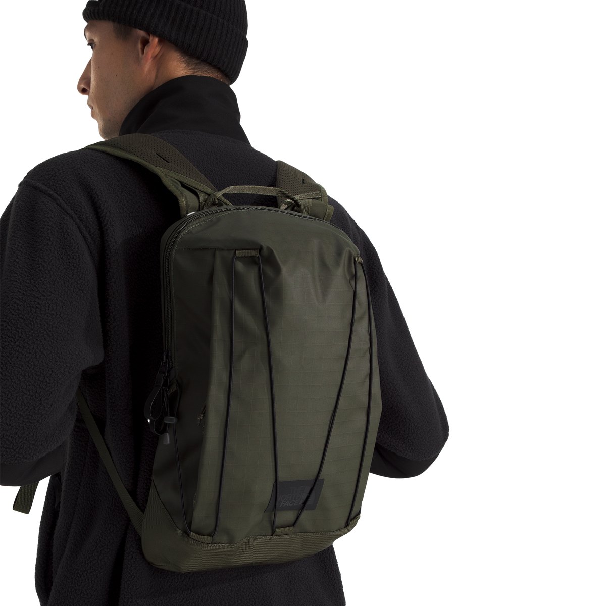 The North Face Basecamp Voyager Pro Lightweight Pack New Taupe Green/TNF Black
