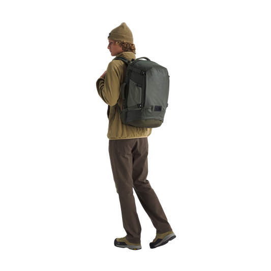 The North Face Basecamp Voyager Pro Travel Pack New Taupe Green/TNF Black