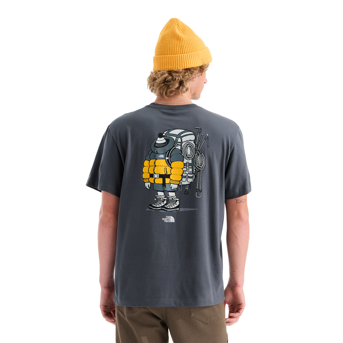 The North Face Gear Up Get Out Relaxed T-Shirt Anthracite Grey