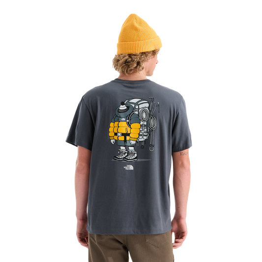 The North Face Gear Up Get Out Relaxed T-Shirt Anthracite Grey