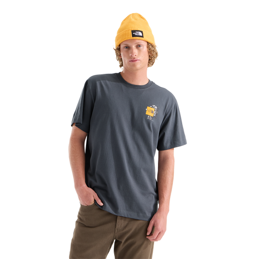 The North Face Gear Up Get Out Relaxed T-Shirt Anthracite Grey