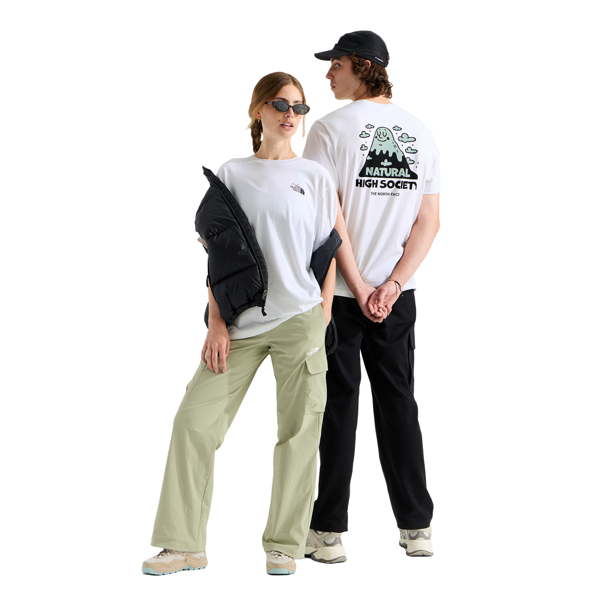 The North Face Nat High Society Relaxed T-Shirt TNF White