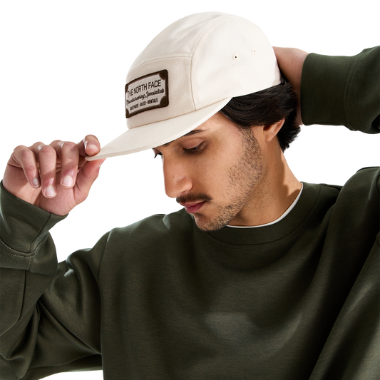 The North Face Norm Camp Hat White Dune/Raw Undyed