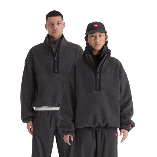 The North Face Red Box Half Zip Fleece Obsidian